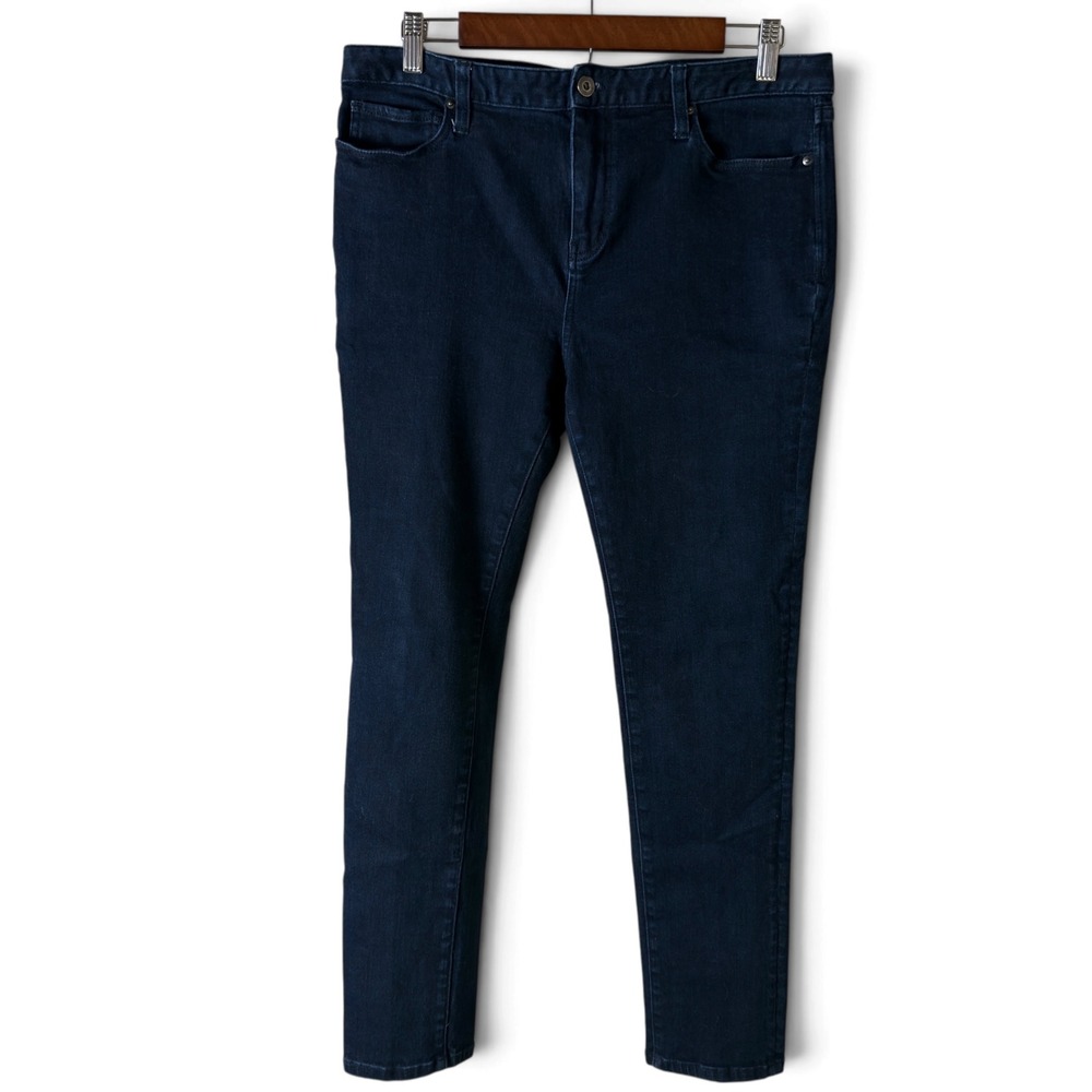 Kate Spade Skinny Jeans Dark Wash Denim Womens Size 31 Stretch NJMU8074 Designer